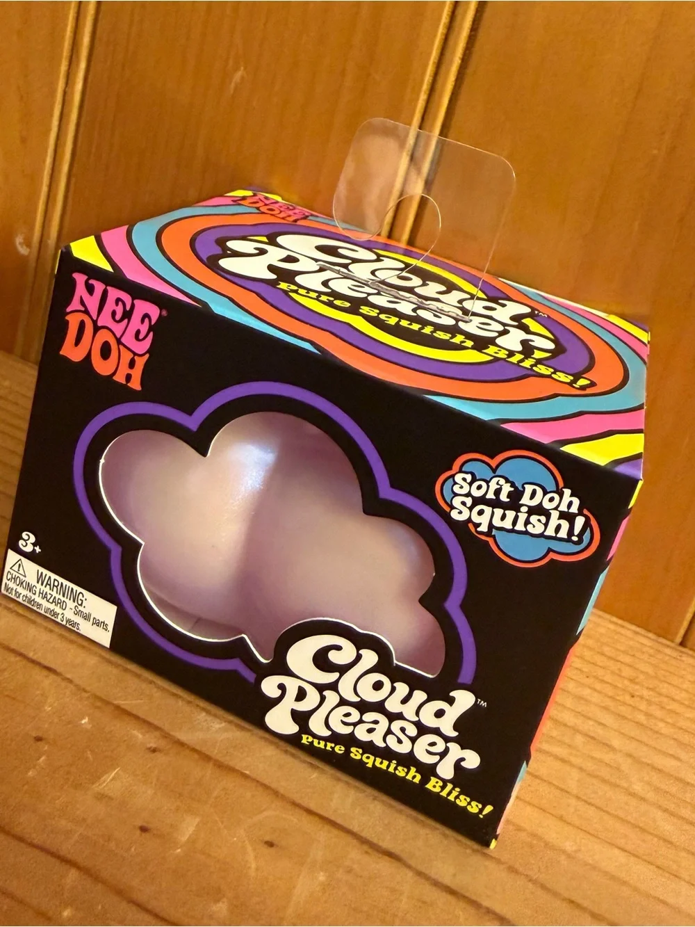 Cloud Pleaser Soft Doh Squish - Nee Doh White Cloud